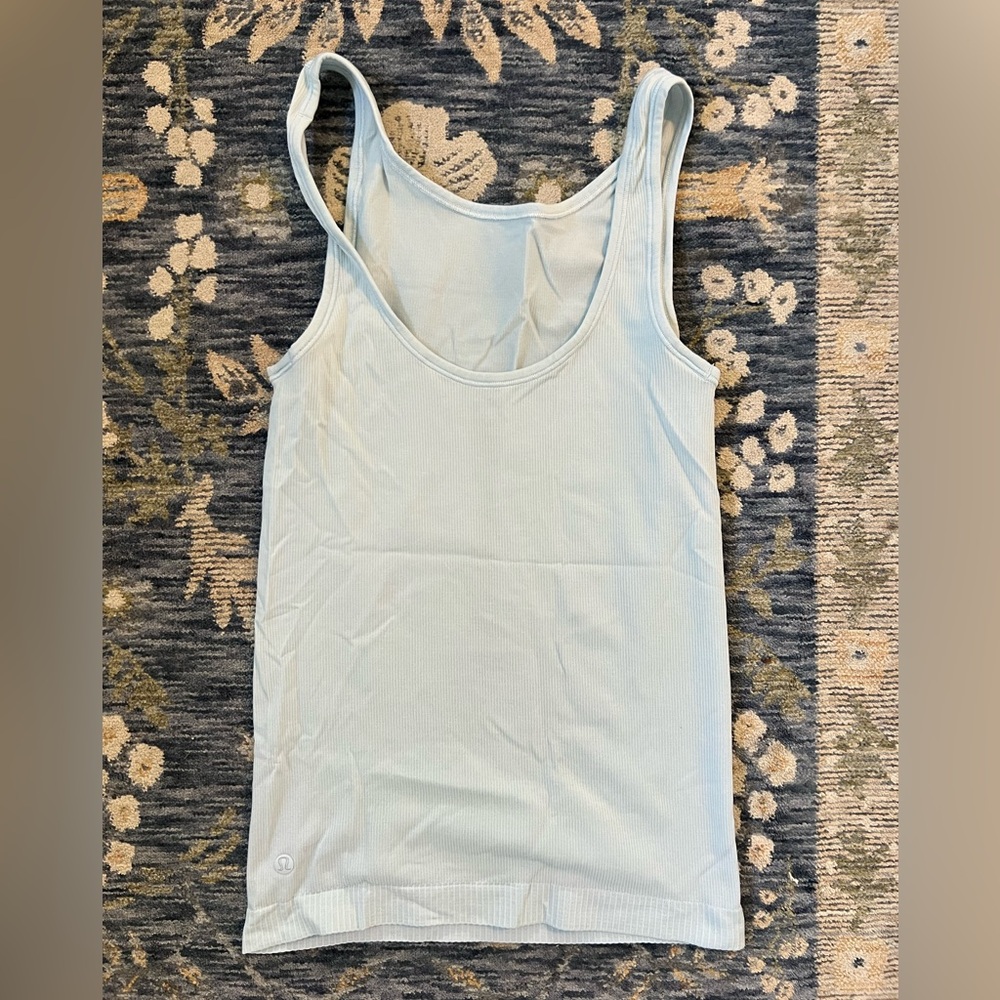 Lululemon High Neck Ribbed Tank - Picture 2 of 2